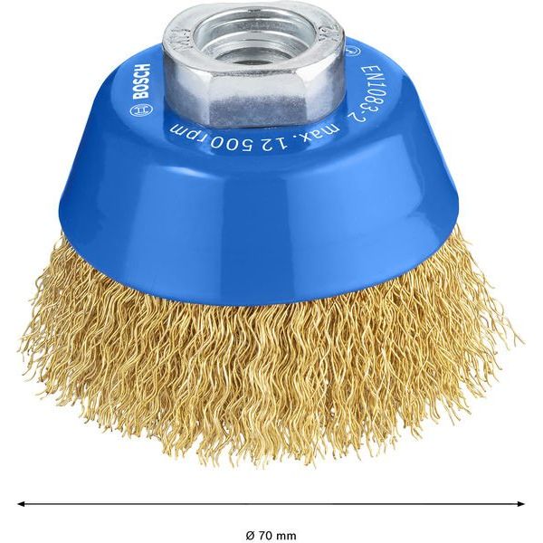 Bosch - Rotierende Drahtbürste PRO Metal clean 1608614020 Topfbürste 70 x 0,30