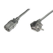 DIGITUS - Netzanschlussleitung Netzanschlusskabel AK-440100-018-S CEE7/7(Typ-F)90°gew