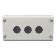 Eaton - Gehäuse für Befehls- und Meldegeräte Aufbaugehäuse M22-I3 f.3 Taster 22mm