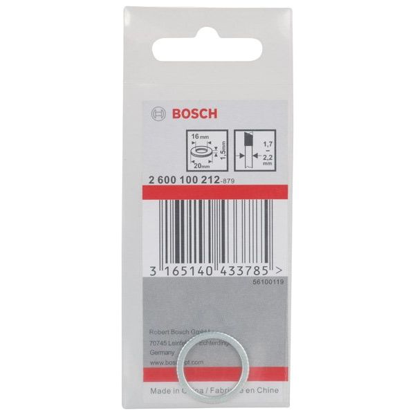 Bosch - Systemzubehör für Sägen (Akku/elektrisch/Druckluft) Reduzierring für PRO 2600100212 Kreissägeblatt 20 x