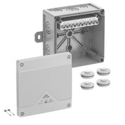 Spelsberg - Dose, Gehäuse für Montage auf der Wand/Decke Abzweigkasten Abox Pro 100 AB-10² IP66, max. 10qm