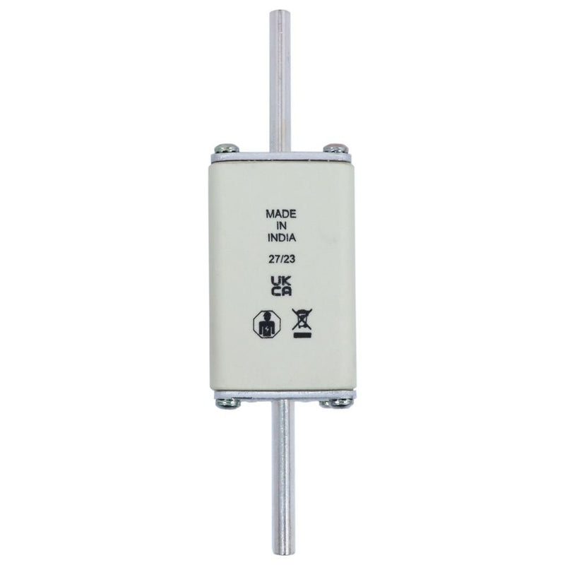 Eaton - Messersicherung Sicherungseinsatz Nieders. 100A 500V #100NHG02B 100A AC 500V 120kA − 3 Stück
