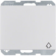 Berker - Steckdose SCHUKO-Steckdose alu 47517103 m. Klappdeckel