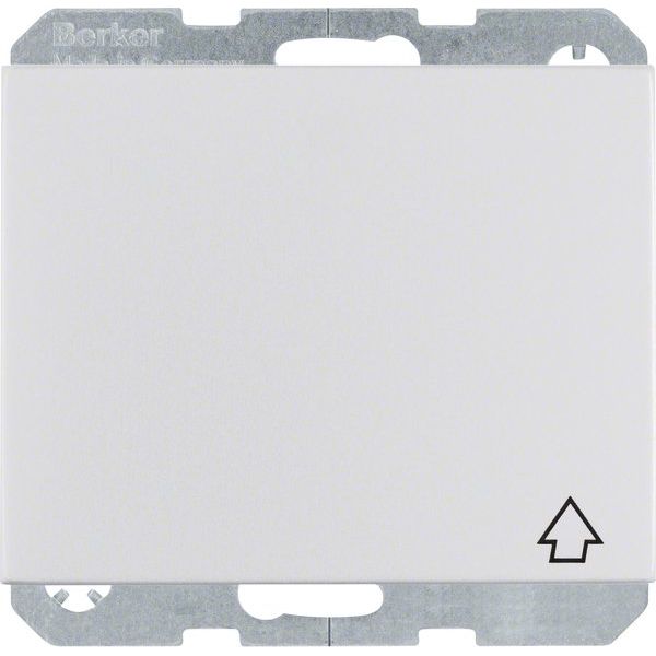 Berker - Steckdose SCHUKO-Steckdose alu 47517103 m. Klappdeckel