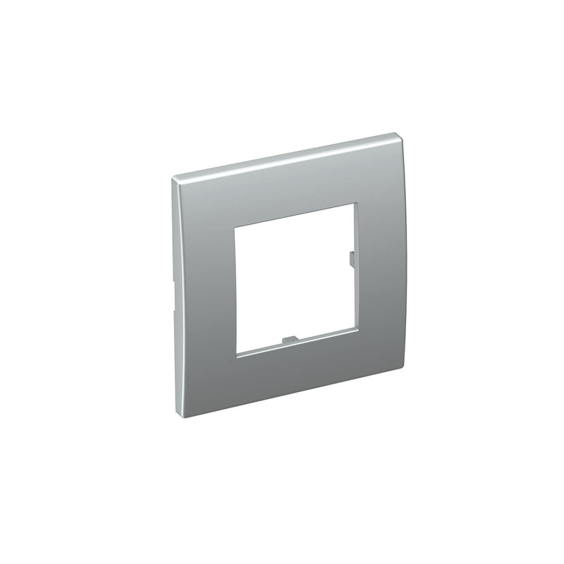 OBO Bettermann - Abdeckrahmen AR45-F1 AL 1fach 84x84mm alu