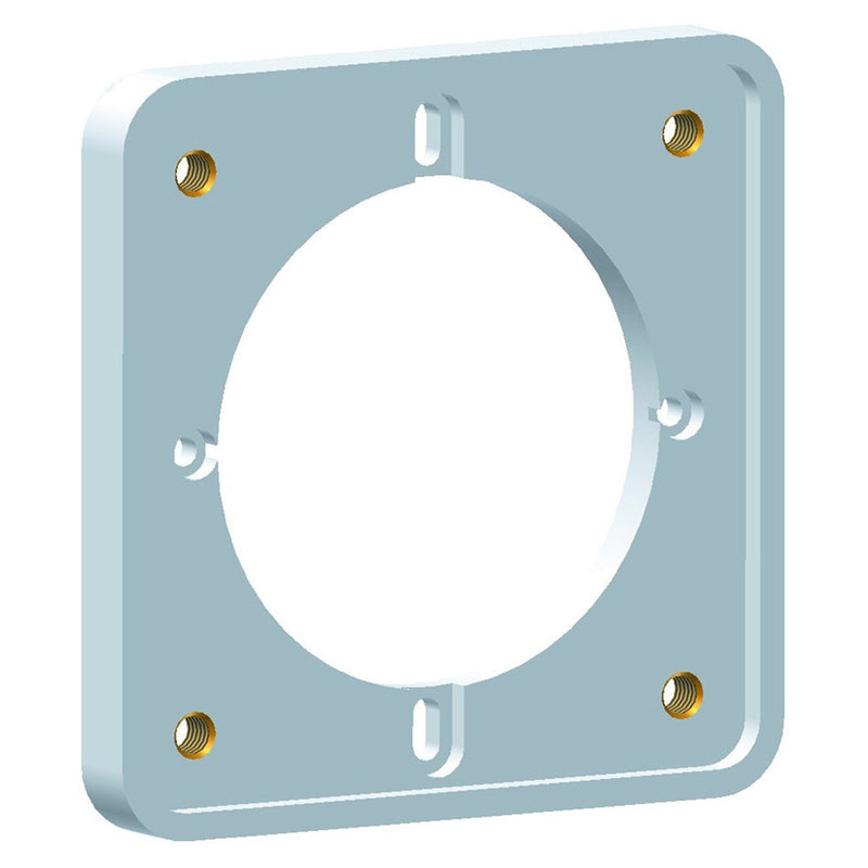 Bals Elektrotech - Zubehör/Ersatzteile für CEE-Steckvorrichtungen (IEC 60309) Zwischenflansch 182 75x75, Bohrl. 60x60