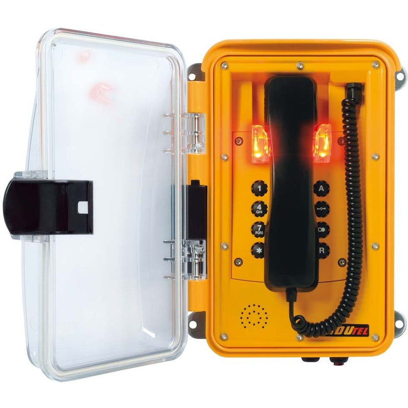 FHF Funke+Huster - Wettergeschütztes Telefon Telefon InduTel #11264501 wetterfest, gelb