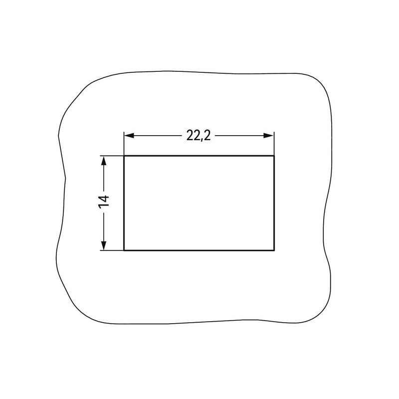 WAGO - Geräteanschluss für steckbare Gebäudeinstallation Snap-In-Stecker 890-753 3-polig,Kod. B,grau − 50 Stück
