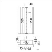 Zumtobel Group - Mechanisches Zubehör/Ersatzteile für Leuchten Montagebügel SUSY BRACK #22169949