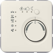 Jung - Bussystem-Raumtemperaturregler KNX Stetigregler ws 2178 mit int.Busankoppler
