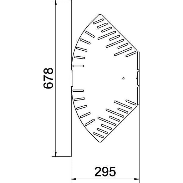 OBO Bettermann - Bogen für Kabelrinne Bogen, winkelverstellbar RB W 130 FS 110x300 bandverzinkt