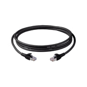 Corning - Patchkabel Kupfer Patchkabel Cat.6A 2m sw CCAAGB-G6002-A020-C0 2xRJ45 S/FTP