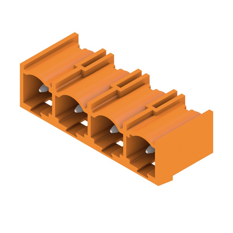 Weidmüller - Leiterplattensteckverbinder Verbinder 7.62mm SL 7.62HP#1472510000 − 100 Stück