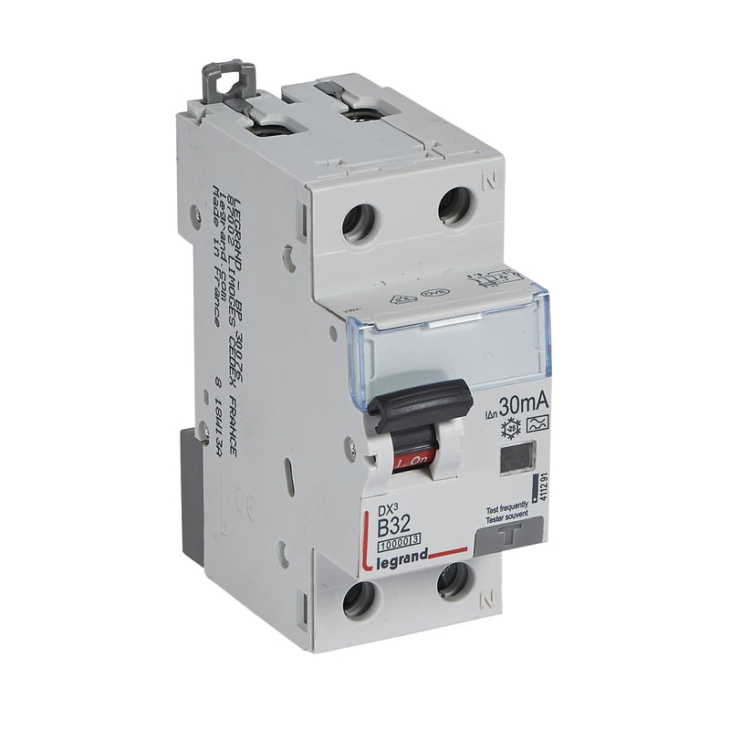 Legrand - Kombination FI-Schalter/Leitungsschutzschalter FI/LS-Schalter Legrand 411291 B-Charakt., 32A