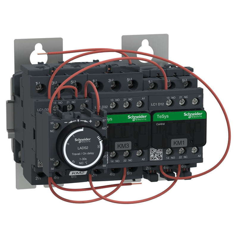 Schneider Electric - Schützkombination Sterndreieck-Anlasser LC3D32AP7 25kW 230V 50/60HZ