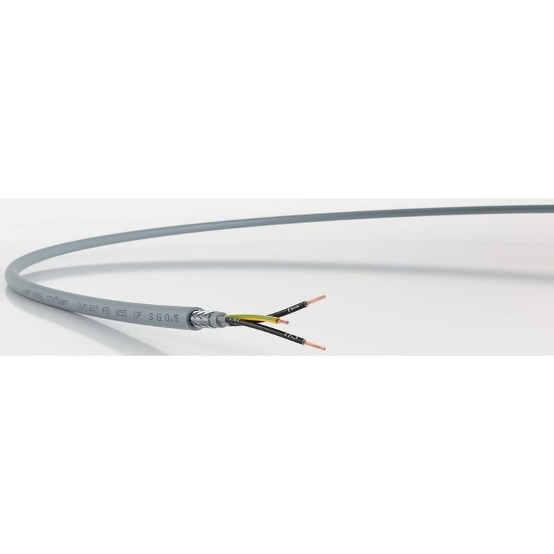 Lapp Kabel&Leitung - Energiekabel < 1 kV, für ortsveränderlichen Einsatz ÖLFLEX FD 855 CP 18G1 0027641/50 − 50 Meter