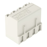 WAGO - Leiterplattensteckverbinder THR-Federleiste gerade 2092-1304/200-000 5mm,lichtgrau − 200 Stück