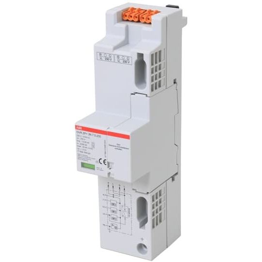 ABB Stotz S&J - Kombi-Ableiter für Energietechnik TT/TN-S Kombi-Ableiter OVR ZP+ 3N 7.5-255 OVR ZP+ 3N,7,5kA