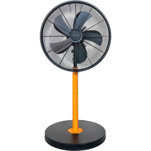 Unold - Umluftventilator Standventilator 86725 Black Steel