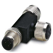 Phoenix Contact - Sensor-Aktor-Adapter T-Verteiler SAC-4P-M12T/#1559783 − 5 Stück