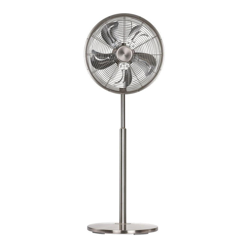 Casafan - Umluftventilator Standventilator AIROS ECO CLASSIC SV Metall gebürstet