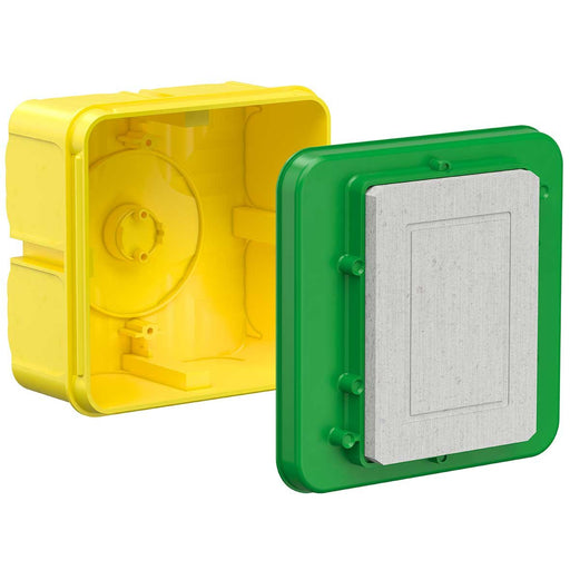 Kaiser - Dose, Gehäuse für Montage in der Wand/Decke BB-Einbaugehäuse 1295-22 128x128x86mm