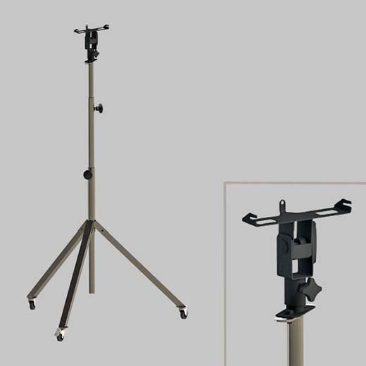 Sonlux - Mechanisches Zubehör/Ersatzteile für Leuchten Stativ Standard 95-0108-0001 m.Rollen AL mini