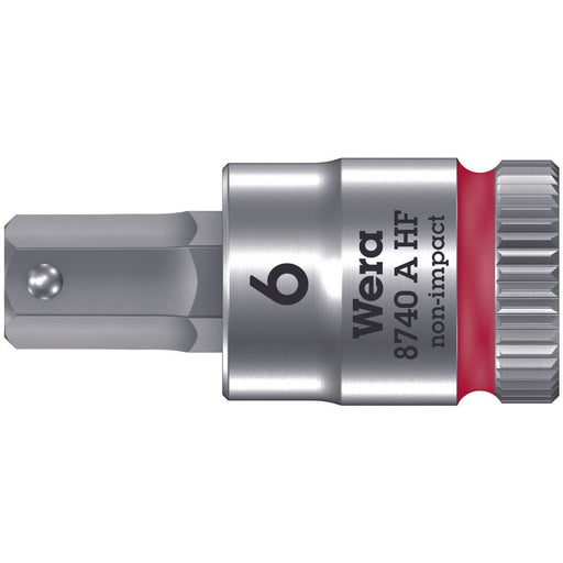 Wera - Innensechskant-Einsatz für Steckschlüssel Zyklop Bit-Nuss 05003337001 6,0x28,0