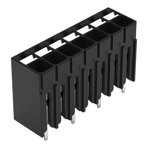 WAGO GmbH & Co. KG - Leiterplattenklemme THR-Leiterplattenklemme 2086-1127 Drücker,1,5mm²,sw − 132 Stück