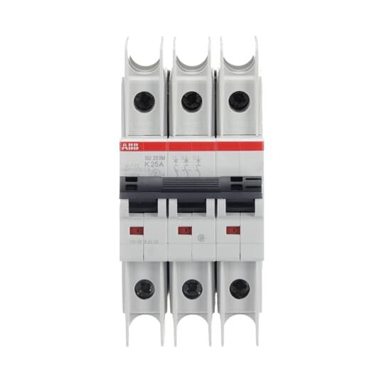 ABB Stotz S&J - Leitungsschutzschalter Sicherungsautomat SU203M-K25 10kA, 25A, 3P