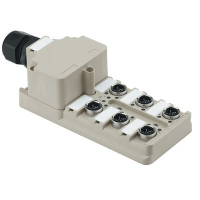 Weidmüller - Passiver Sensor-/Aktor-Verteiler (ohne Leitung) Sensor-/Aktor-Verteiler SAI-6-M 3P IDC Komplett-Modul