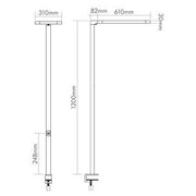 Nobile - Stehleuchte LED-Leuchte 1751325526 840 dimmbar
