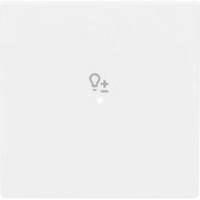 Busch-Jaeger - Bussystem-Tastwippe Wippe 1-f Symbol Dimmer 6234-10-84 studioweiß