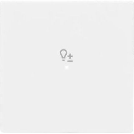 Busch-Jaeger - Bussystem-Tastwippe Wippe 1-f Symbol Dimmer 6234-10-84 studioweiß