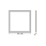 Brumberg Leuchten - Decken-/Wandleuchte LED-Panel M600 32052073 3000K
