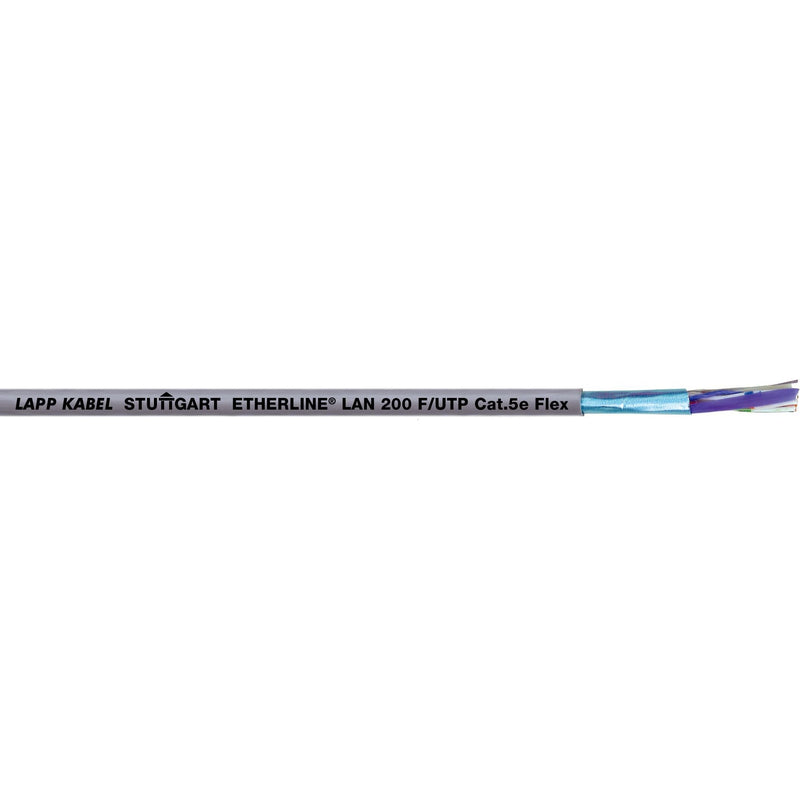 Lapp Kabel&Leitung - Daten- und Kommunikationskabel UNITRONIC LAN 200 F/UTP 2170127 Cat.5e FLEX
