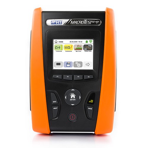 HT Instruments - Multifunktions-Installationstester Digitales Erdungmessgerät Macrotest G2