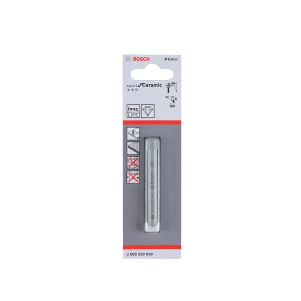 Bosch - Bohrkrone PRO Ceramic dry 2608599050 Bohrer, 8 x 66 mm