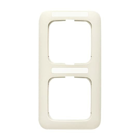 Busch-Jaeger - Abdeckrahmen Rahmen 2-fach 1722 NS-212 weiß, senkr. Sichtf.  − 1 Stück
