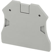 Schneider Electric - Abschluss- und Zwischenplatte für Reihenklemme Endabdeckung NSYTRAC22 1x1, 2,5 bis 10mm² − 50 Stück