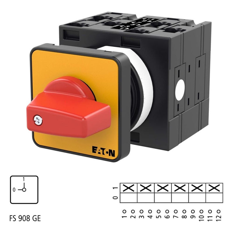 Eaton - Lasttrennschalter EIN-AUS-Schalter T3-3-8342/E-RT T3 32A Einbau