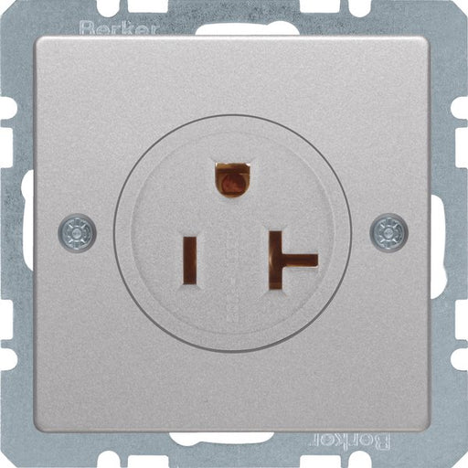 Berker - Steckdose SK NEMA 41686084 5-20 R Q.1/Q.3 alu