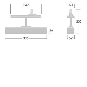 Thorn - Sicherheitsleuchte LED-Notlichtleuchte VOYAGER ON #96636590