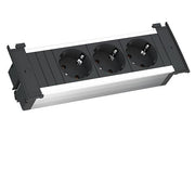 Bachmann - Mehrfachsteckdose KAPSA Steckdosenleiste 927.000 3xSchutzk.,sw,2m