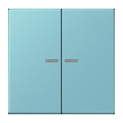 Jung - Abdeckung/Bedienelement für Installationsschalterprogramme Wippe mit Lichtleiter LC 102 KO5 213 ceruleen moyen