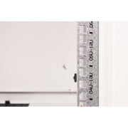 DIGITUS - Netzwerk-/Serverschrank Wandschrank mit Glastür DN-19 16U-6/6 RAL7035 HE 16