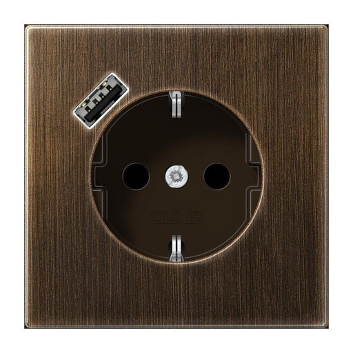Jung - Steckdose SCHUKO Steckdose 16 A 250V ME 1520-18 A AT m. Berührungsschutz