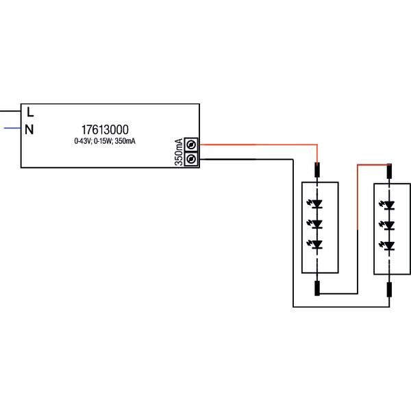 Brumberg Leuchten - LED-Betriebsgerät LED-Netzgerät 17613000 für Power-LED1-15x1W