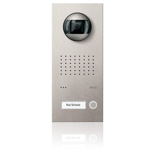 Ritto - Türstation für Türkommunikation Türstation Pur Edelstahl RGE1815125 Acero Video, 1WE