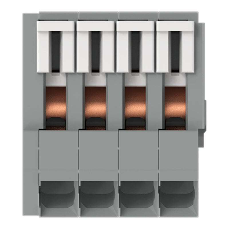 WAGO - Leiterplattenklemme 218-104 0,5mm²,grau − 100 Stück